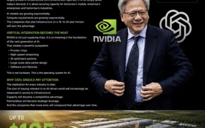 NVIDIA’S $105 BILLION BET SIGNALS THE NEXT AI INFRASTRUCTURE WAR