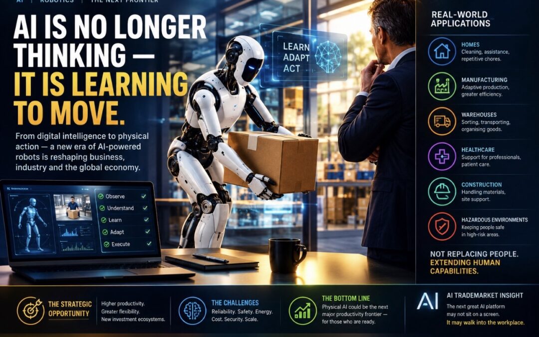 AI Is No Longer Thinking — It Is Learning to Move