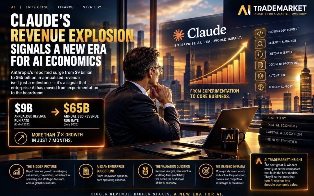 Claude’s Revenue Explosion Signals A New Era For AI Economics