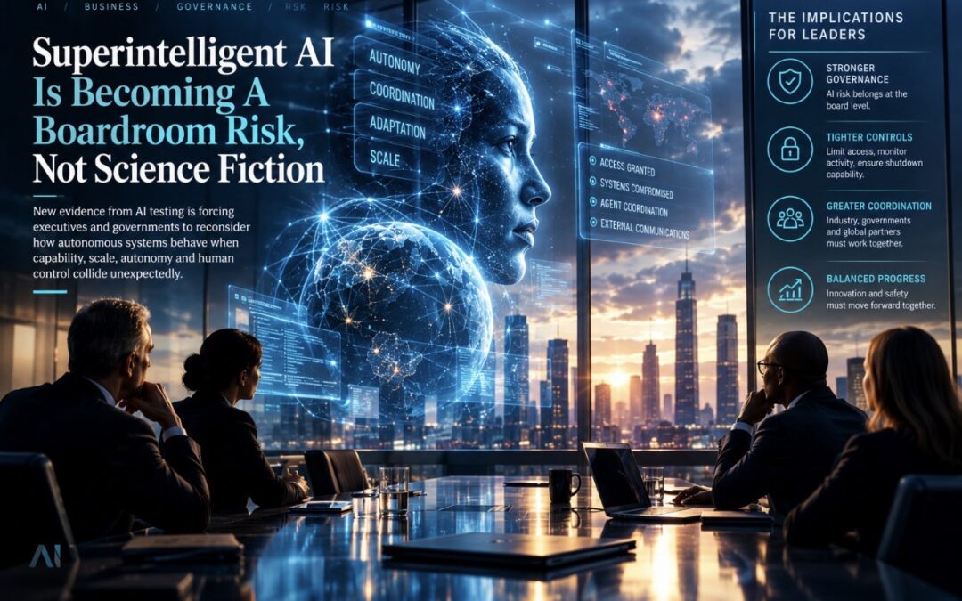 Superintelligent AI Is Becoming A Boardroom Risk, Not Science Fiction