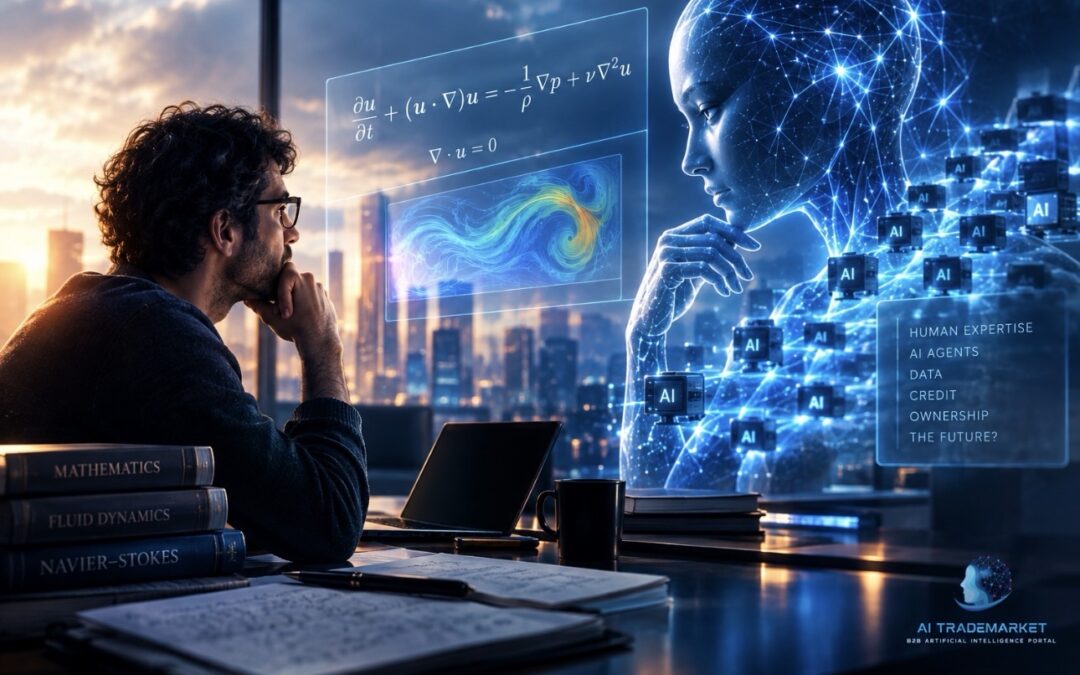 When AI Agents Race Humans, Who Owns the Breakthrough Now?