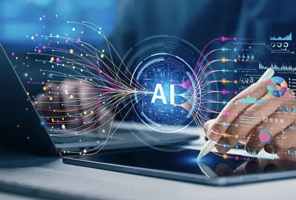 Futuristic AI Neural Network in Telecoms